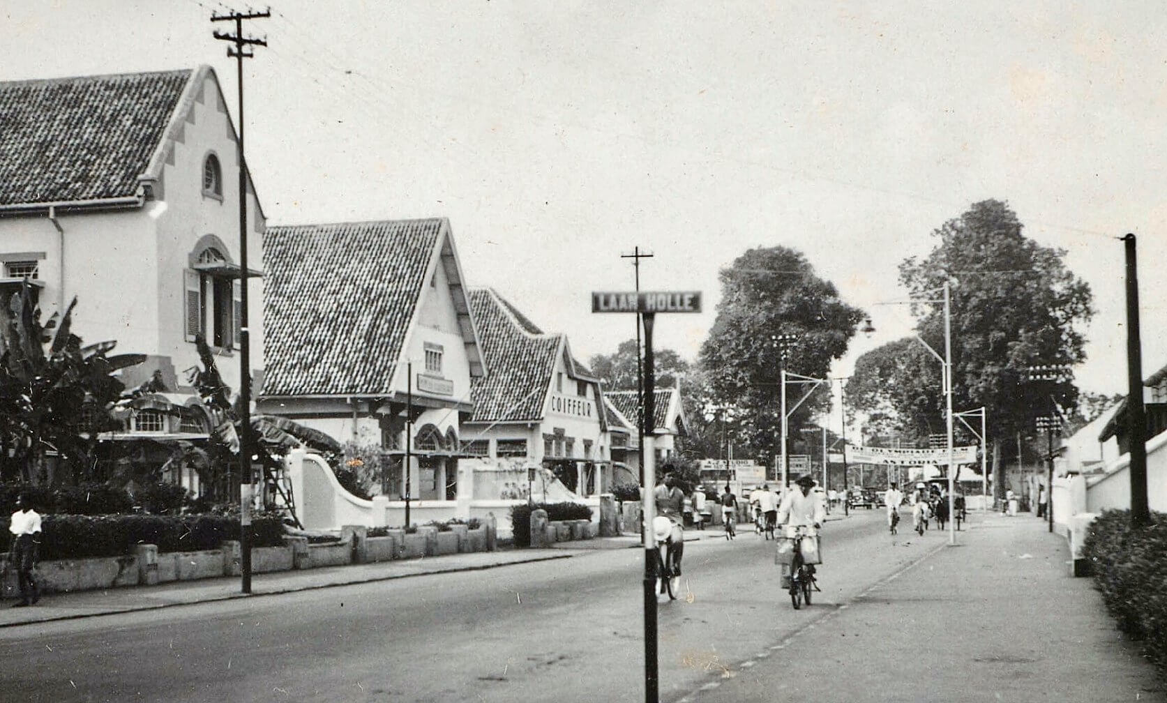 The street that beforehand was known as Laan Holle (Holle Lane)