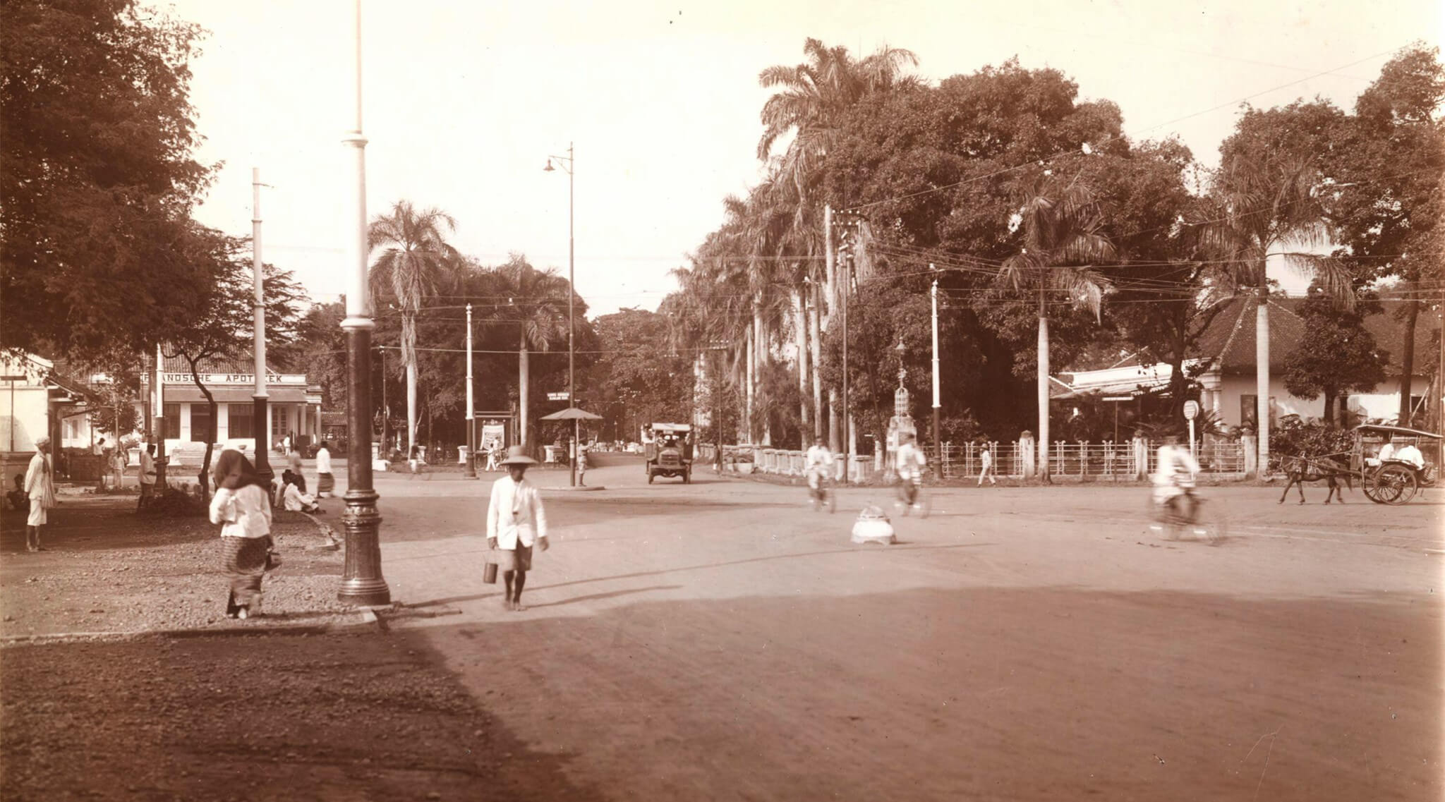 Cikini Gondangdia intersection 1935