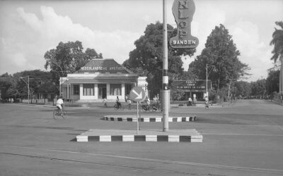Cikini Gondangdia intersection 1941