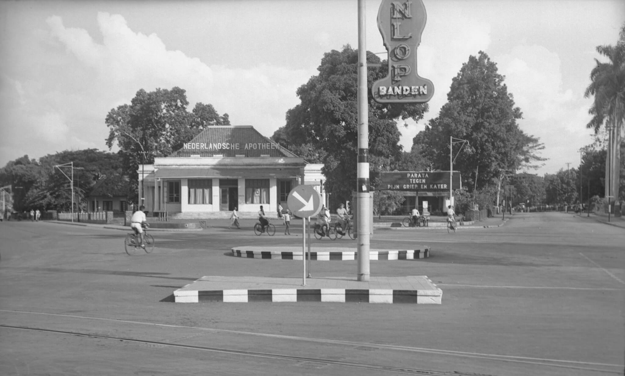 Cikini Gondangdia intersection 1941